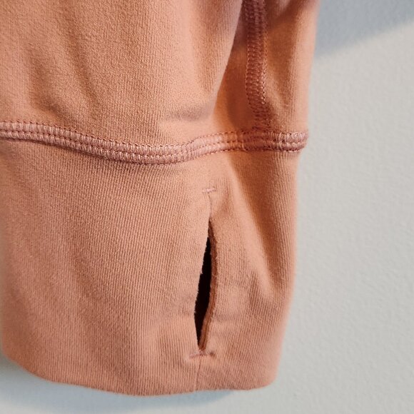 Lululemon Ready to Rulu Pink Savannah Cowl Neck Long Sleeve Size 12 - Picture 2 of 13